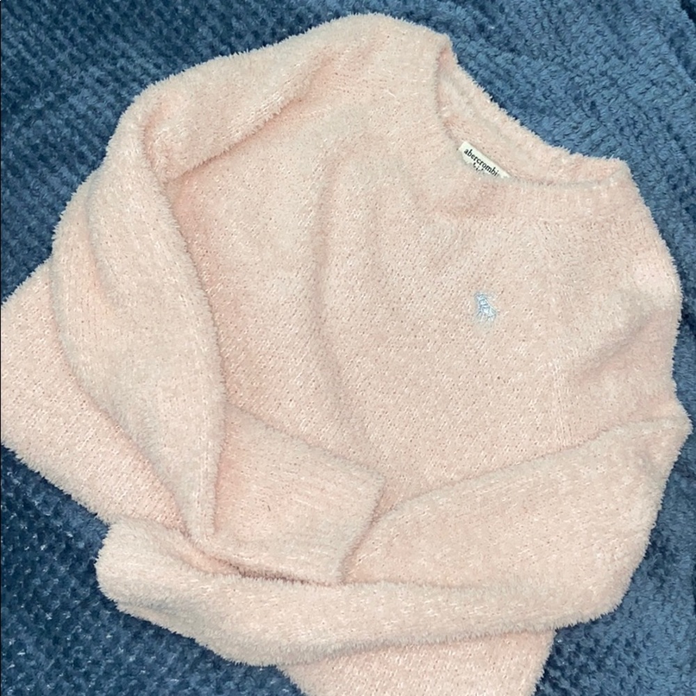 Abercrombie kids 13/14 girls blush sweater